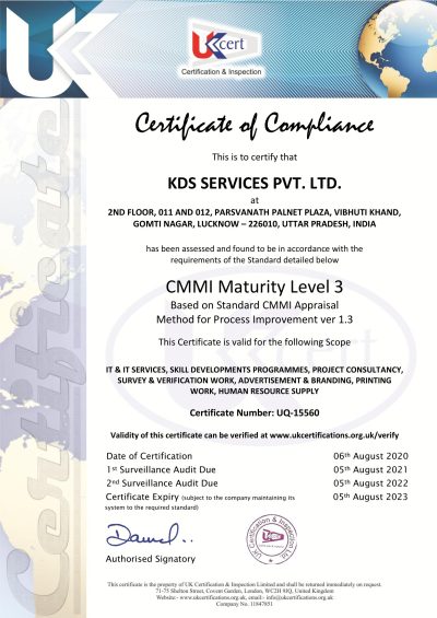 3 UQ-CMM3-KDS Services Pvt Ltd